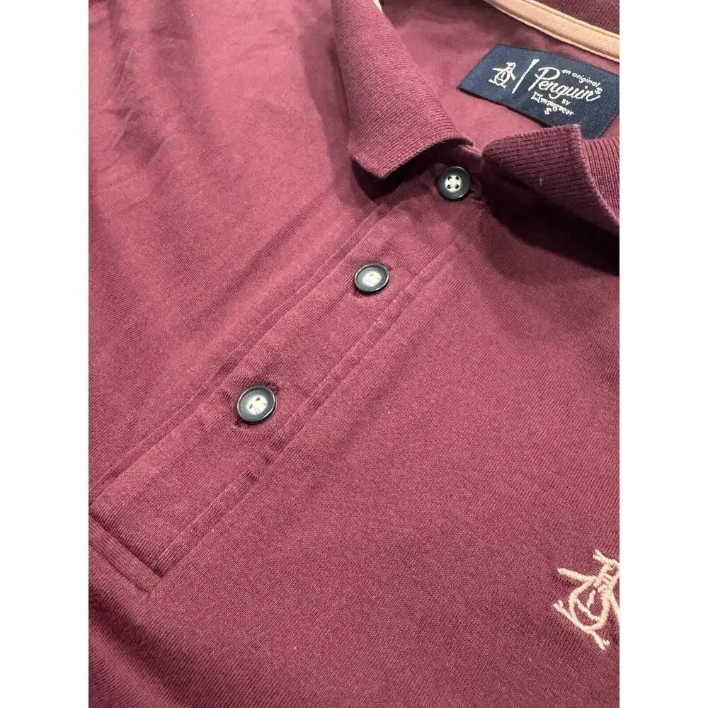 Original Penguin‎ Men's Rugby Polo Shirt - Picture 8 of 9